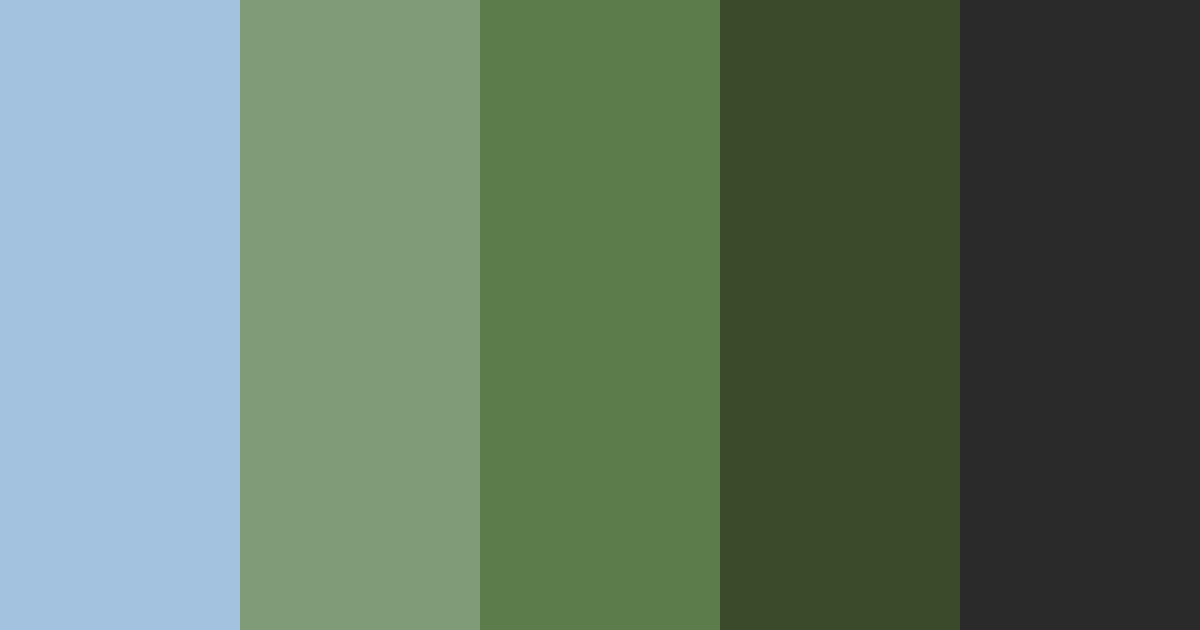 Download woodland mist color palette PNG image (landscape)