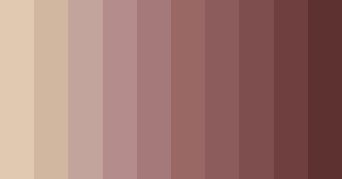 Download muted elegance color palette PNG image (landscape)