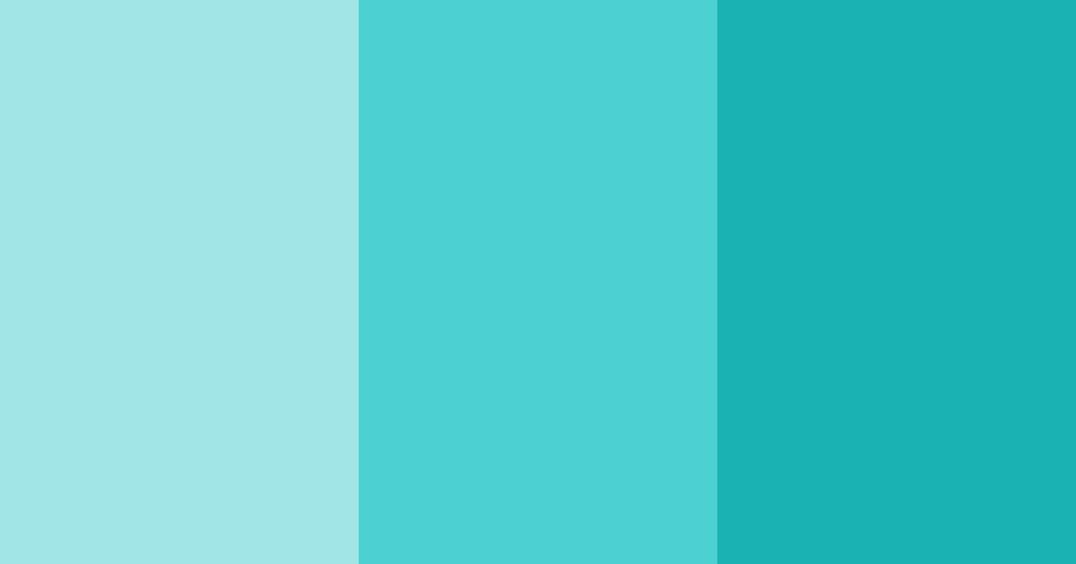 Download aqua serenity color palette PNG image (landscape)