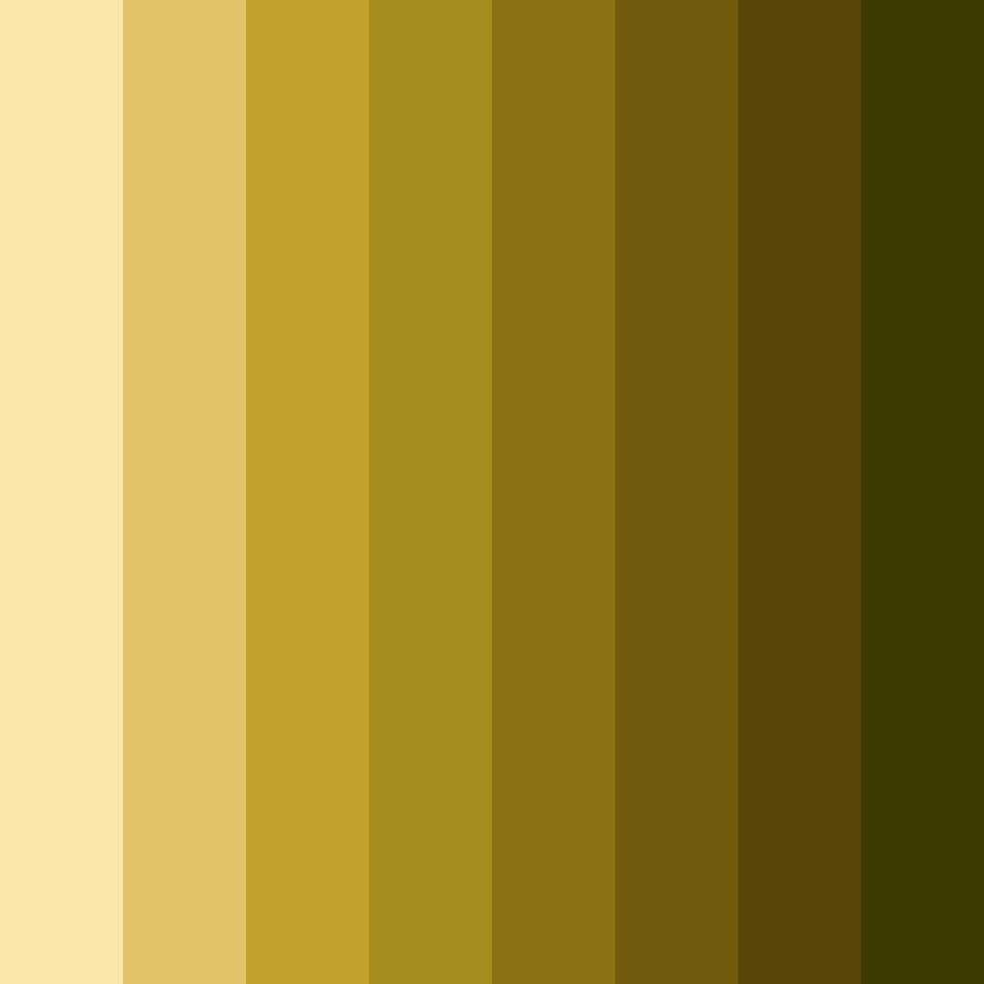 Download golden age elegance color palette PNG image (square)