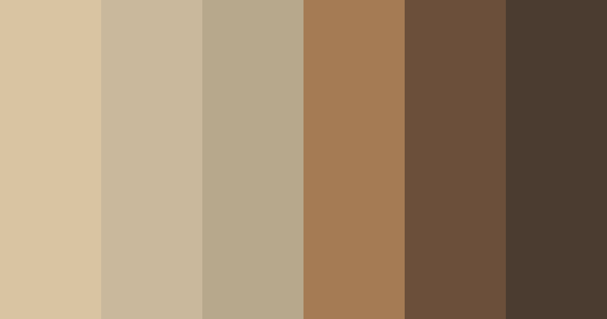 Download brown earth color palette PNG image (landscape)