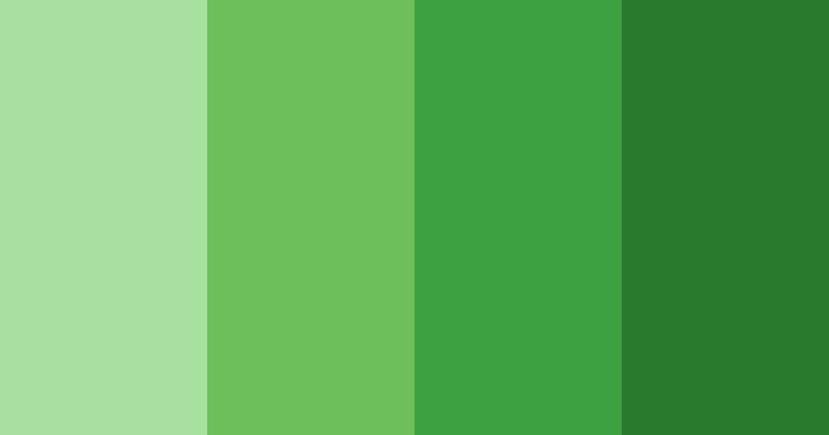 Download emerald serenity color palette PNG image (landscape)