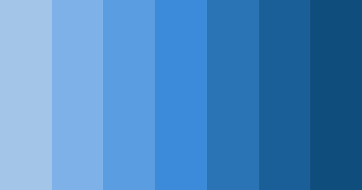 Download гармония небесного синего color palette PNG image (landscape)