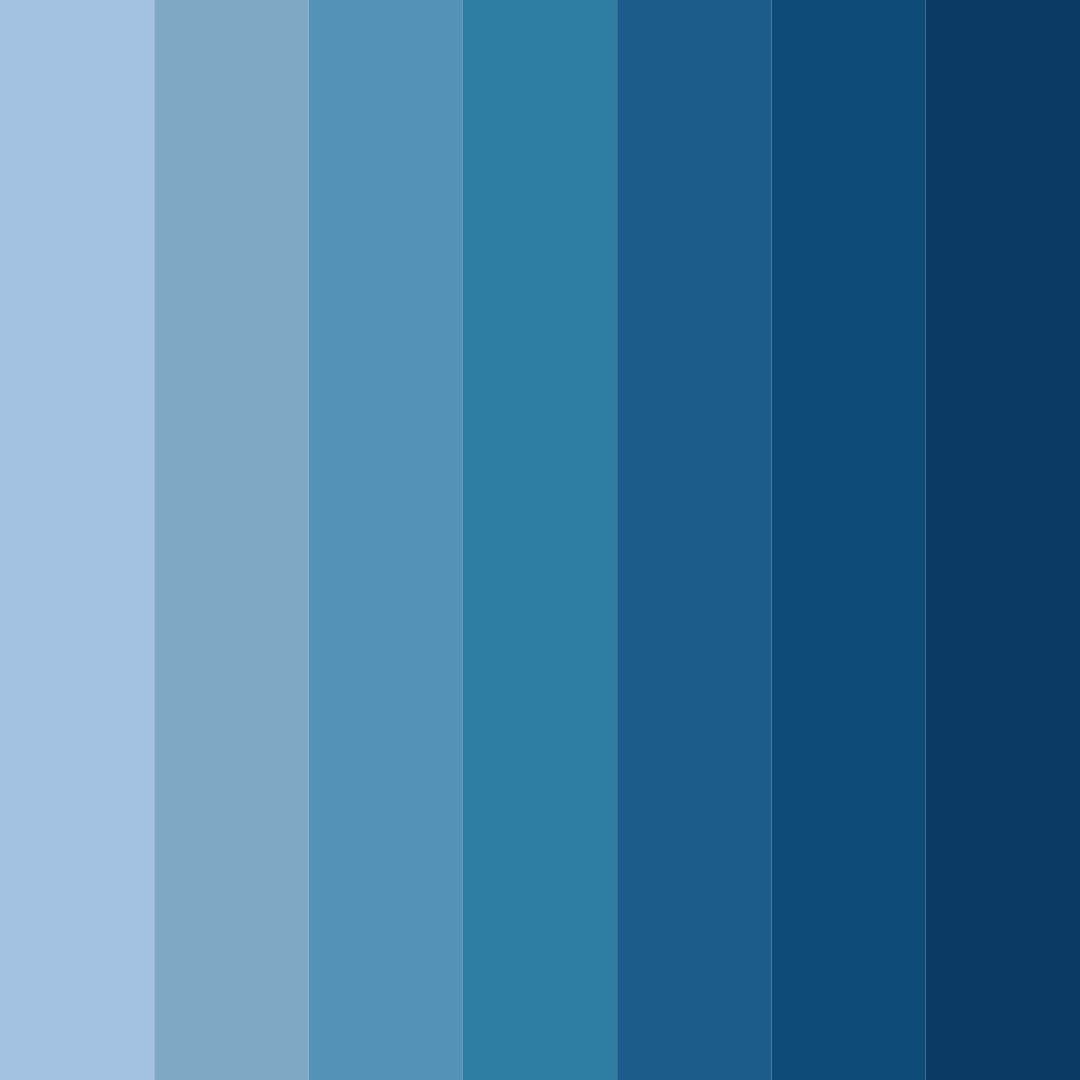 Download trusting blue color palette PNG image (square)