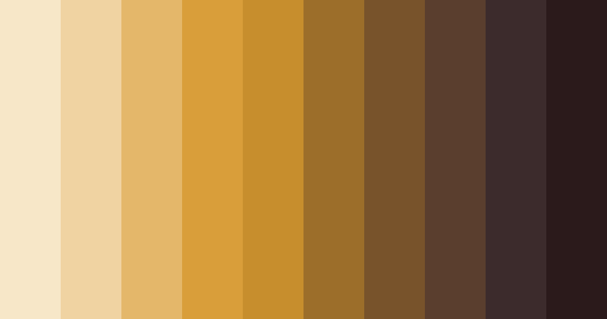 Download brown earth color palette PNG image (landscape)