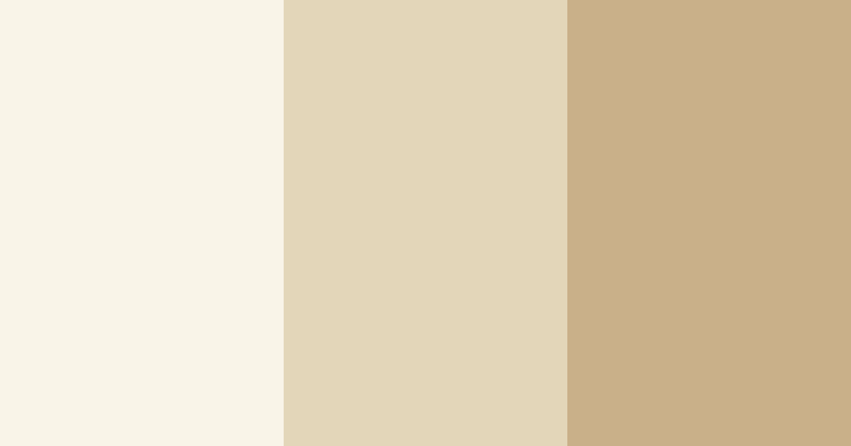 Download light cream color palette PNG image (landscape)