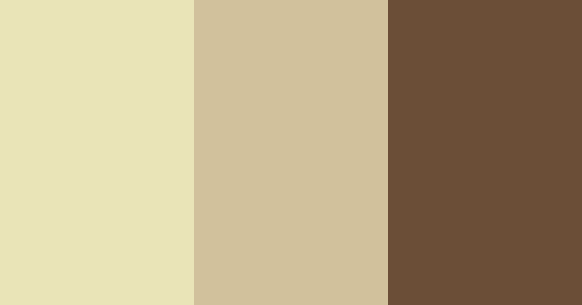Download creamy olive brown color palette PNG image (landscape)