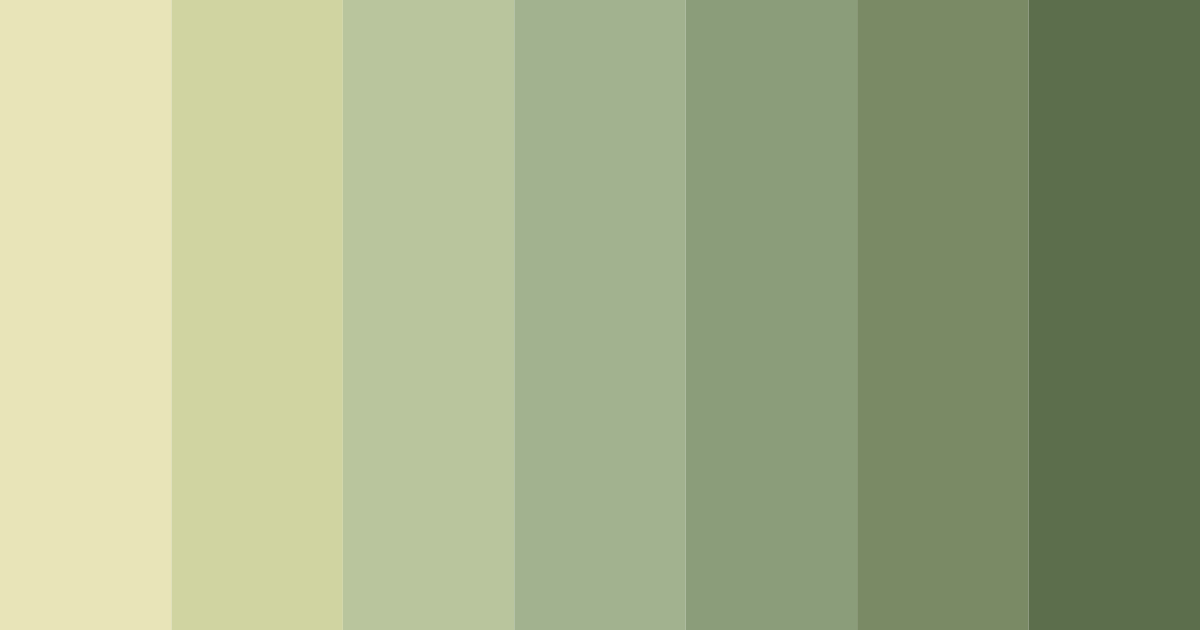 Download earthy harmony color palette PNG image (landscape)