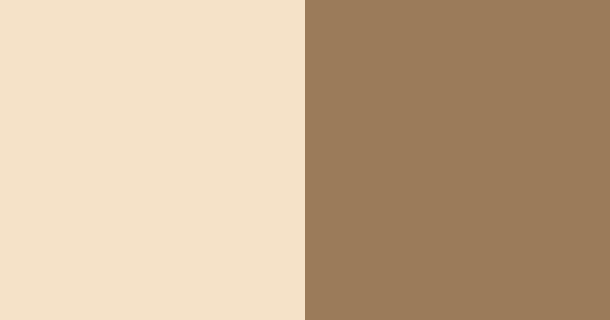 Download vanilla mocha dream color palette PNG image (landscape)