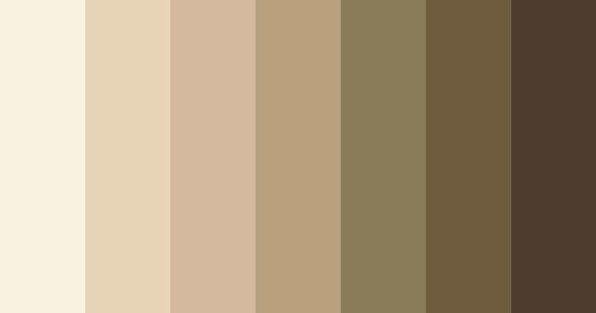 Download cappuccino dreamscape color palette PNG image (landscape)