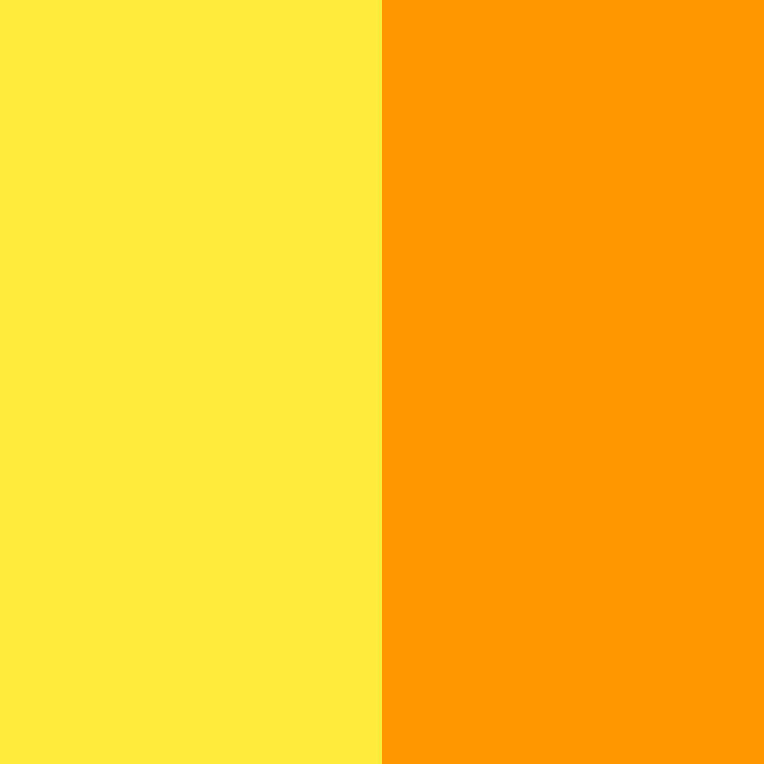 Download yellow orange color palette PNG image (square)