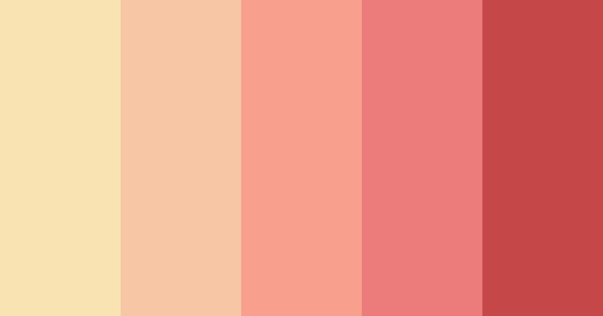 Download blossom blaze color palette PNG image (landscape)