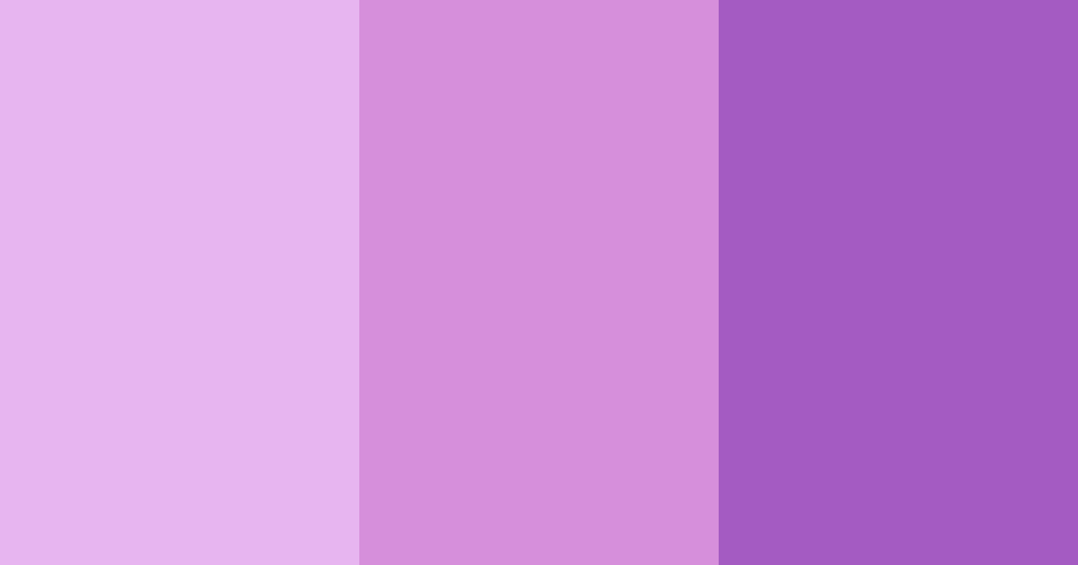 Download shades of purple color palette PNG image (landscape)