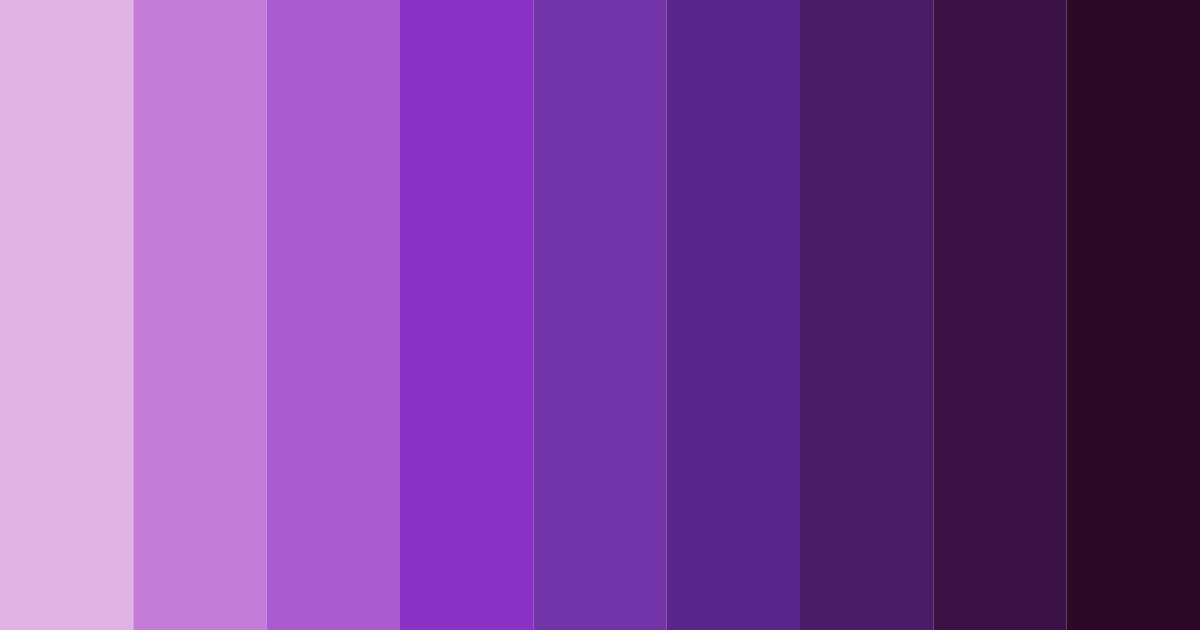 Download demonic amethyst color palette PNG image (landscape)