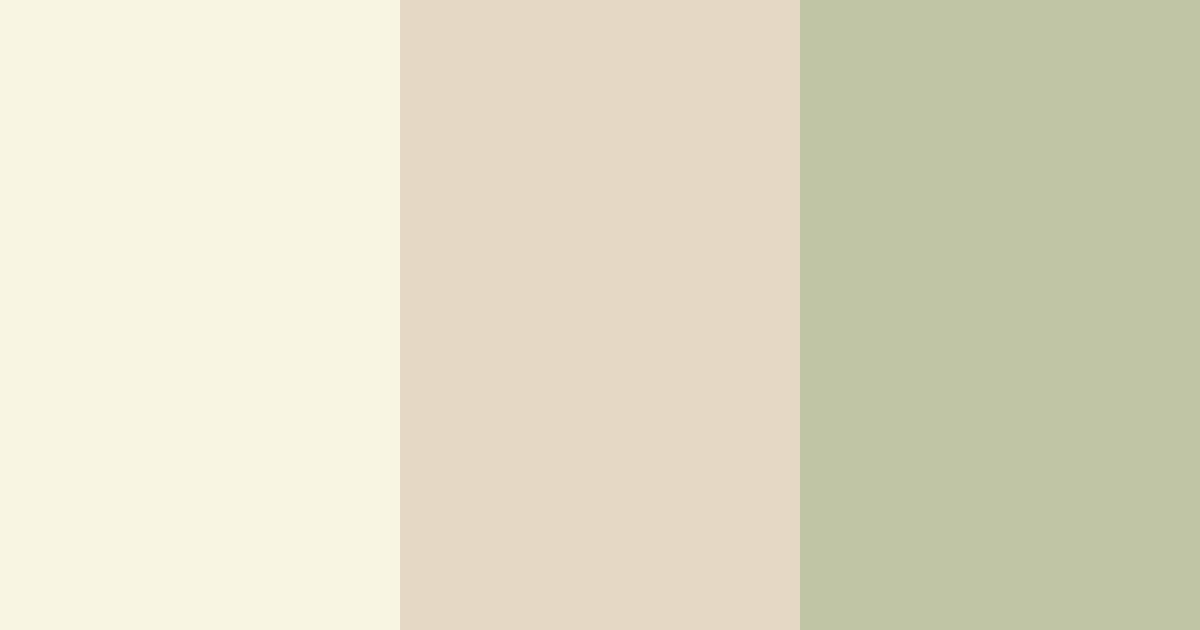 Download shades of beige color palette PNG image (landscape)