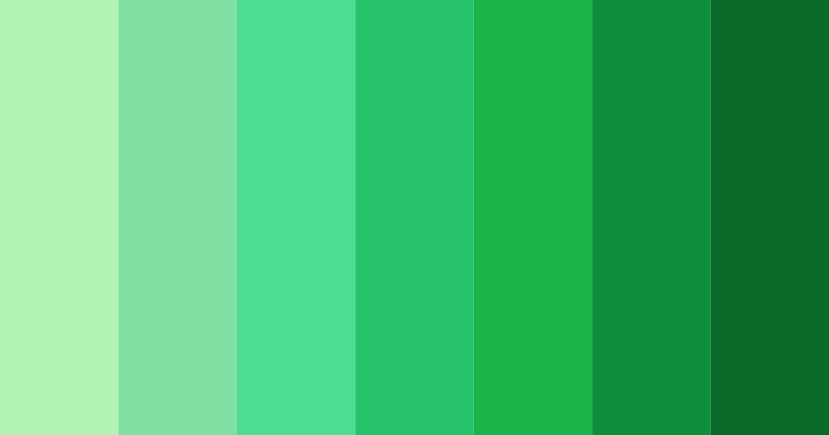 Download emerald nightshade color palette PNG image (landscape)