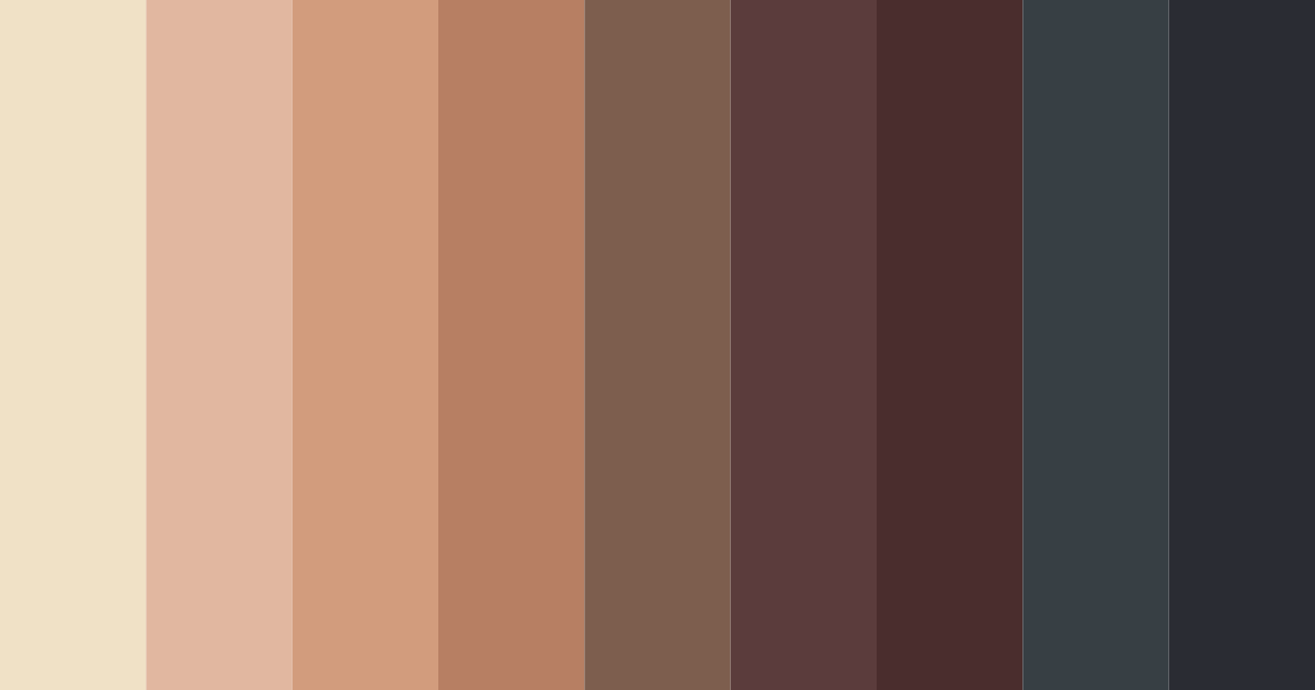 Download autumn emberwood color palette PNG image (landscape)