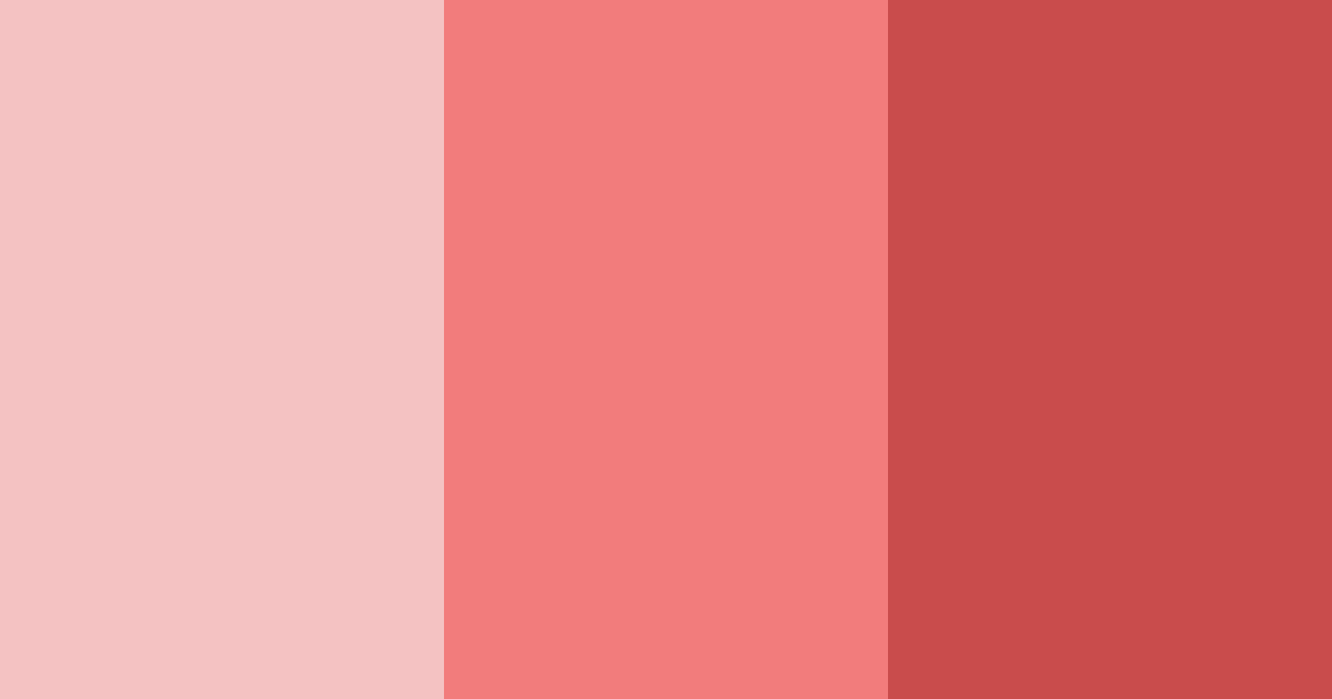 Download shades of red color palette PNG image (landscape)