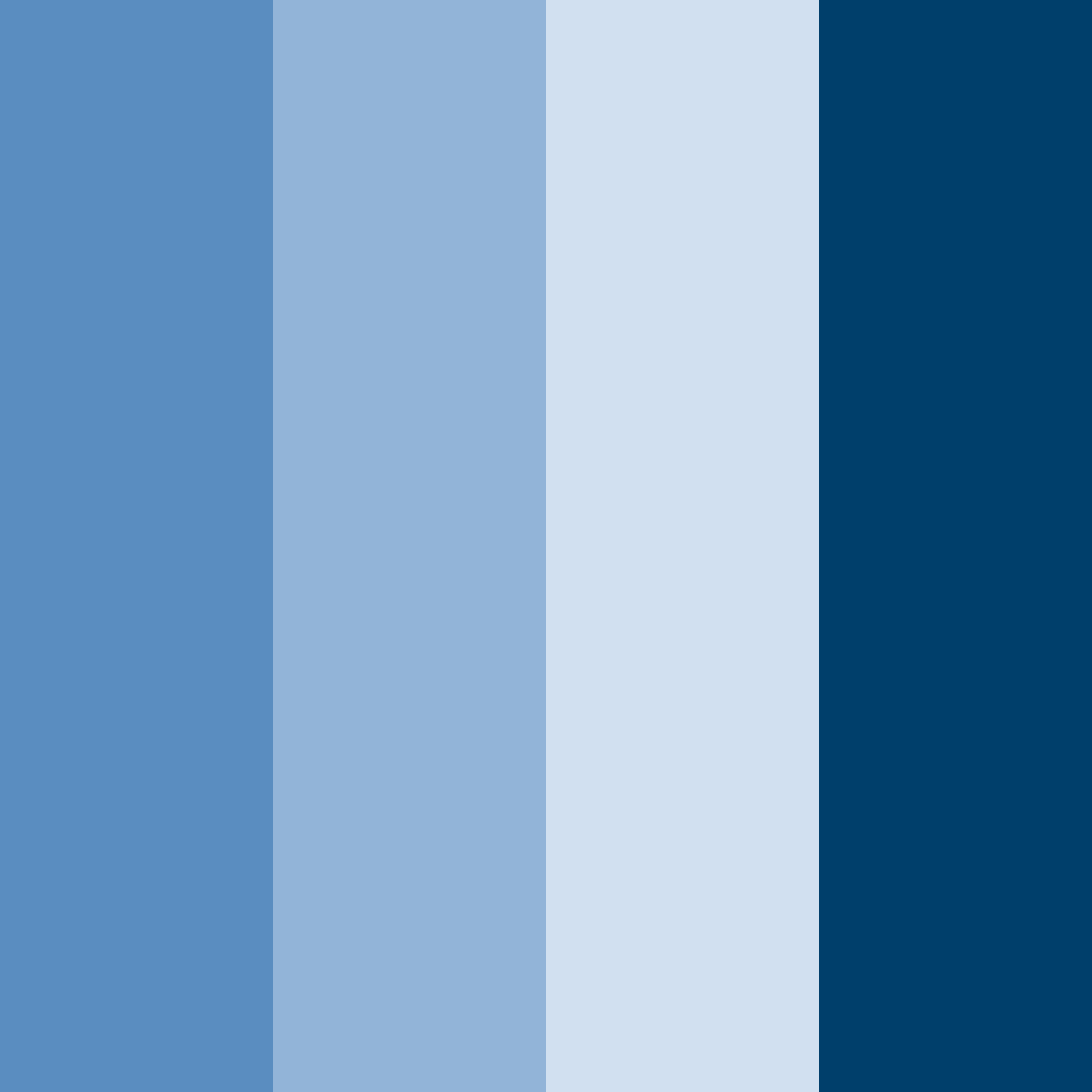 Download oceanic horizon color palette PNG image (square)