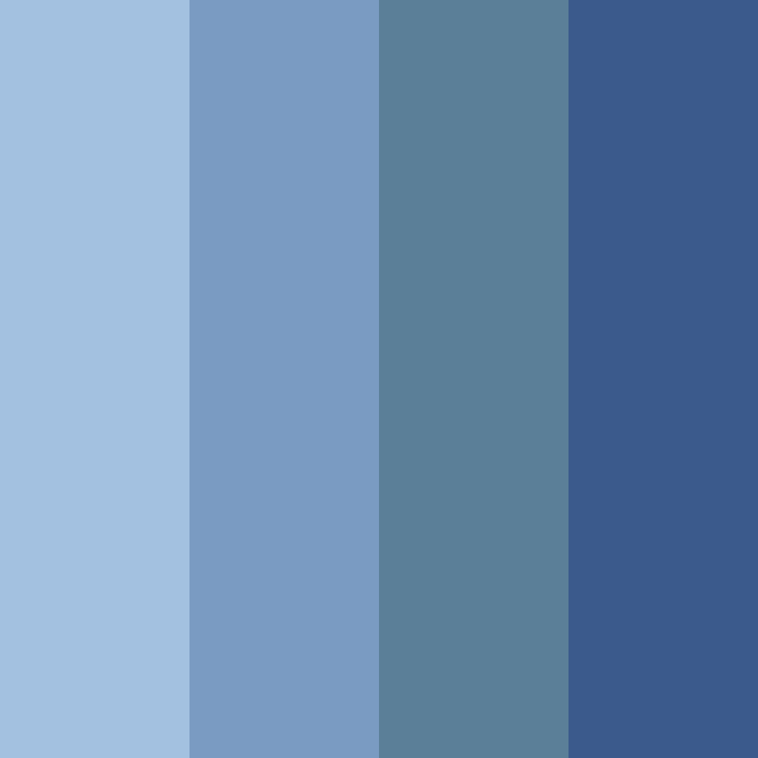 Download blue twilight color palette PNG image (square)