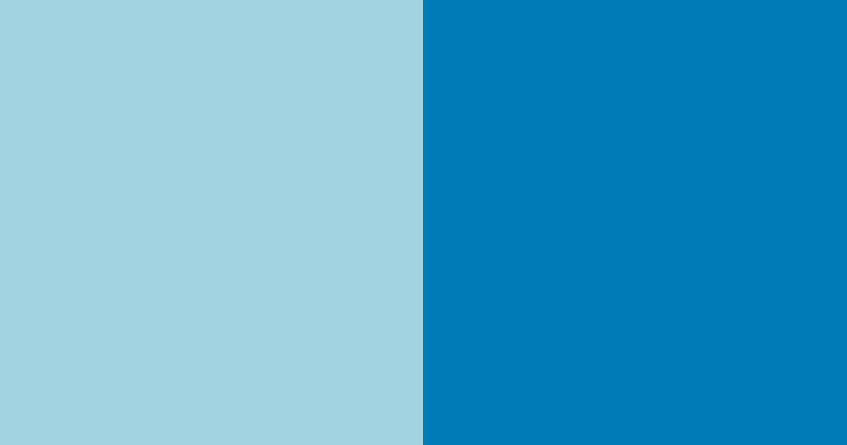 Download bright light blue color palette PNG image (landscape)