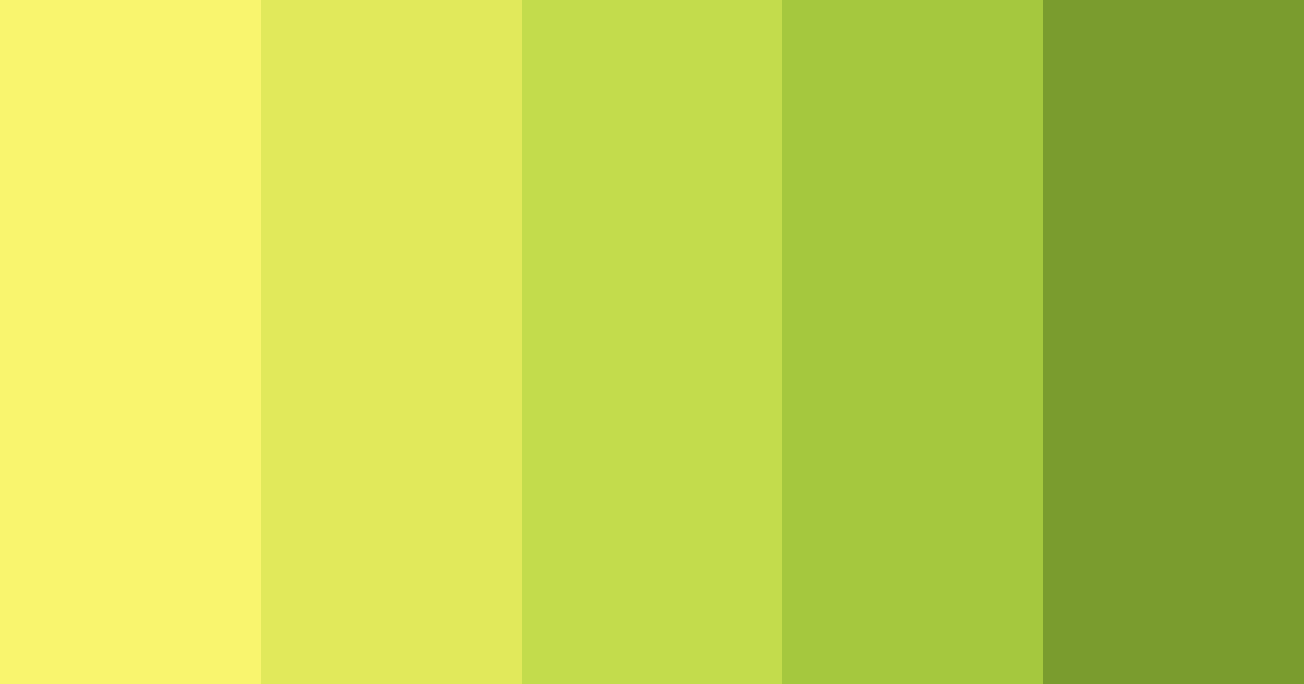 Download lemon grove harmony color palette PNG image (landscape)