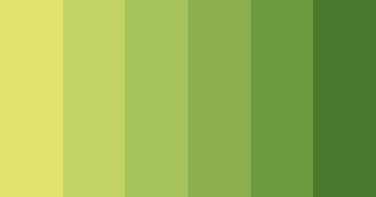 Download lush meadow glow color palette PNG image (landscape)