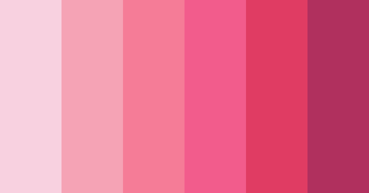 Download blushing boudoir color palette PNG image (landscape)