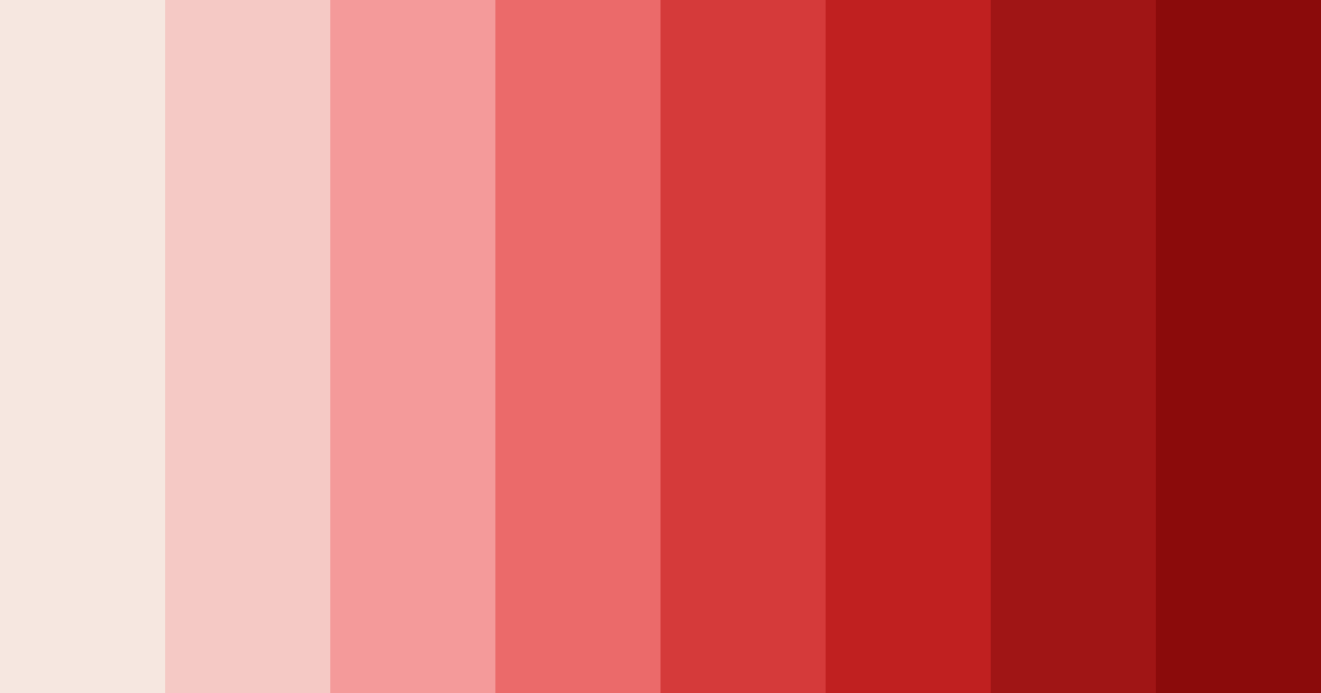 Download crimson blossom color palette PNG image (landscape)