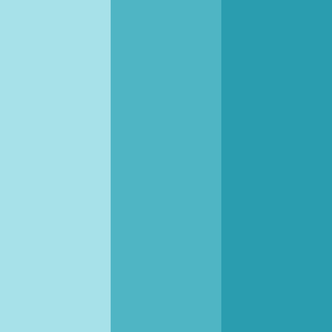 Download oceanic serenity color palette PNG image (square)