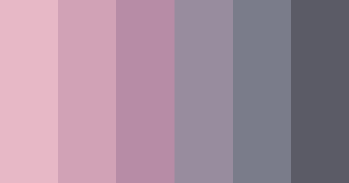 Download whispers of woe color palette PNG image (landscape)