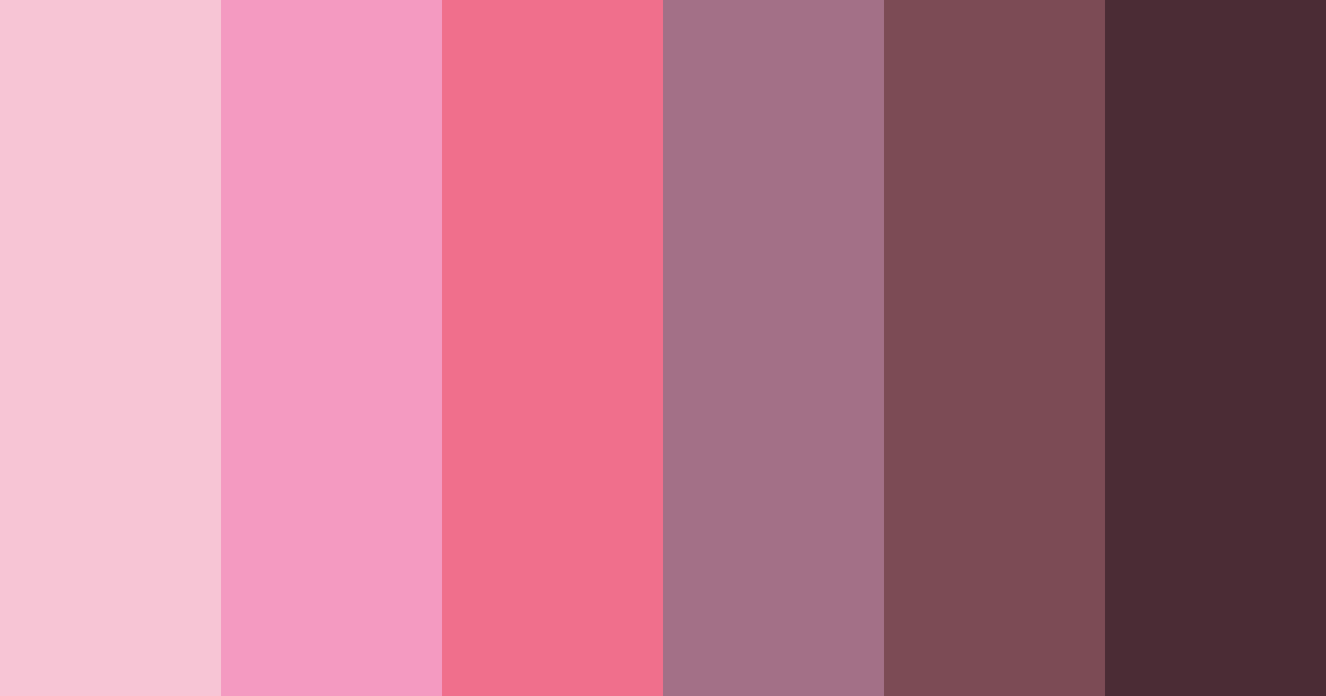 Download blush and ember color palette PNG image (landscape)