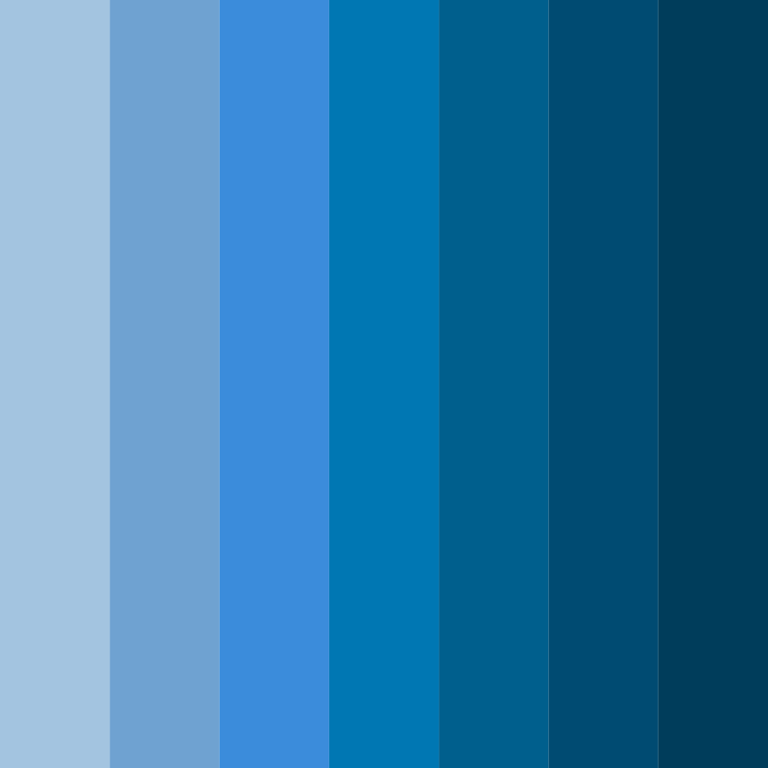 Download oceanic harmony color palette PNG image (square)