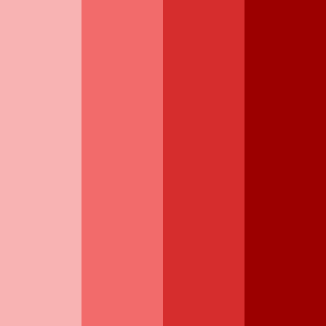 Download bright red color palette PNG image (square)