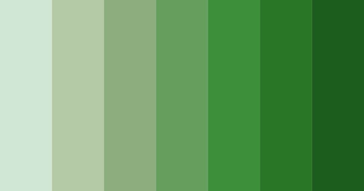 Download verdant enchantment color palette PNG image (landscape)