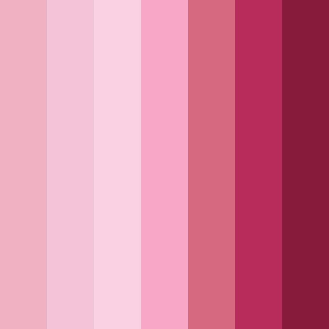 Download crimson waves color palette PNG image (square)