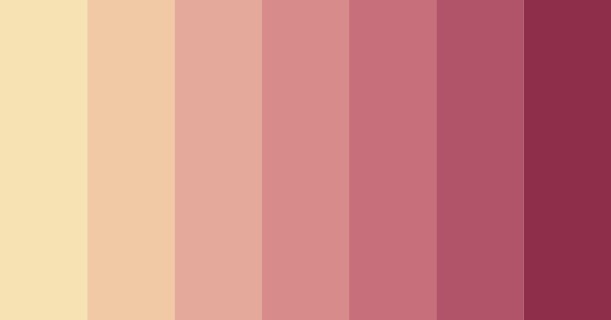 Download blossom ember color palette PNG image (landscape)