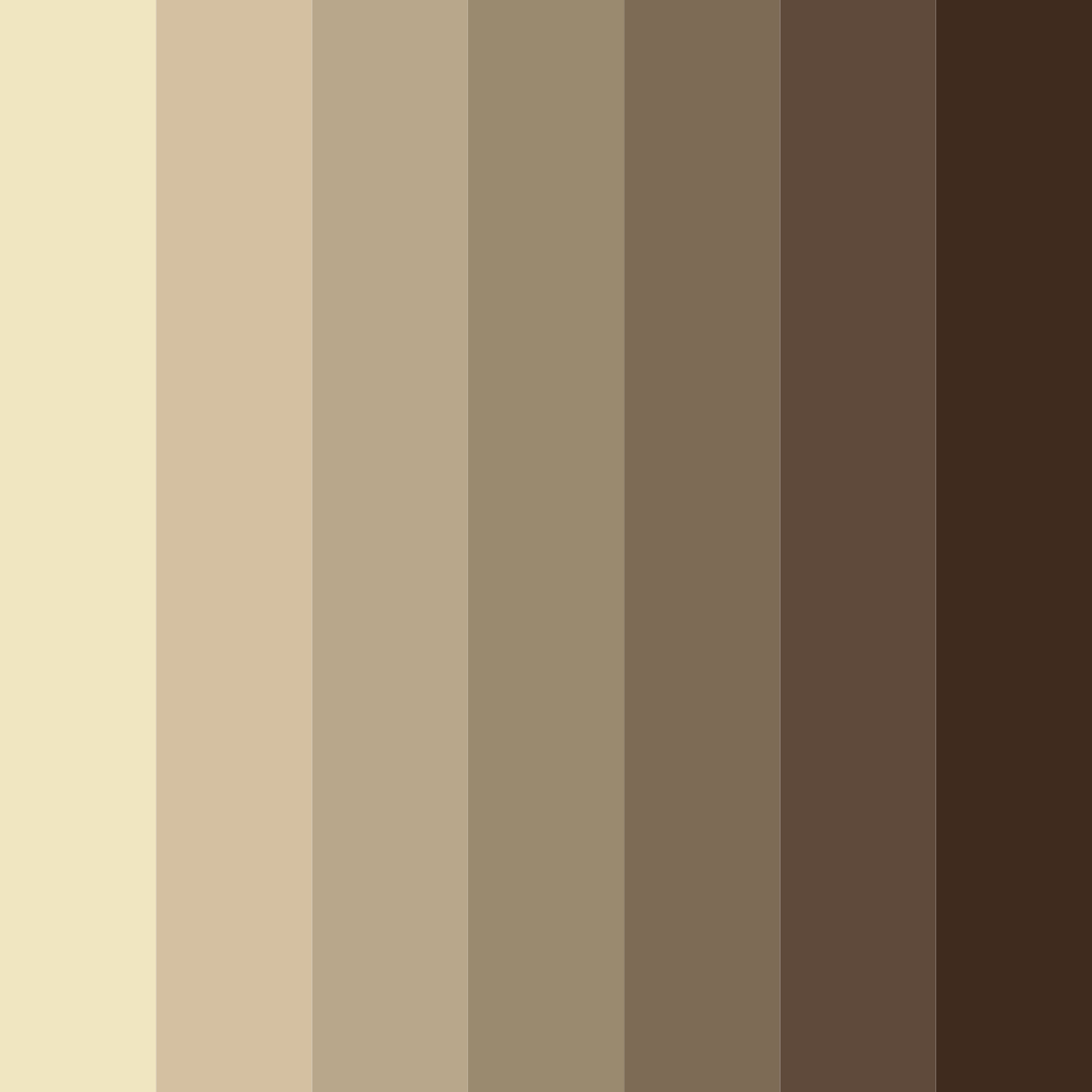 Download timeless heritage color palette PNG image (square)