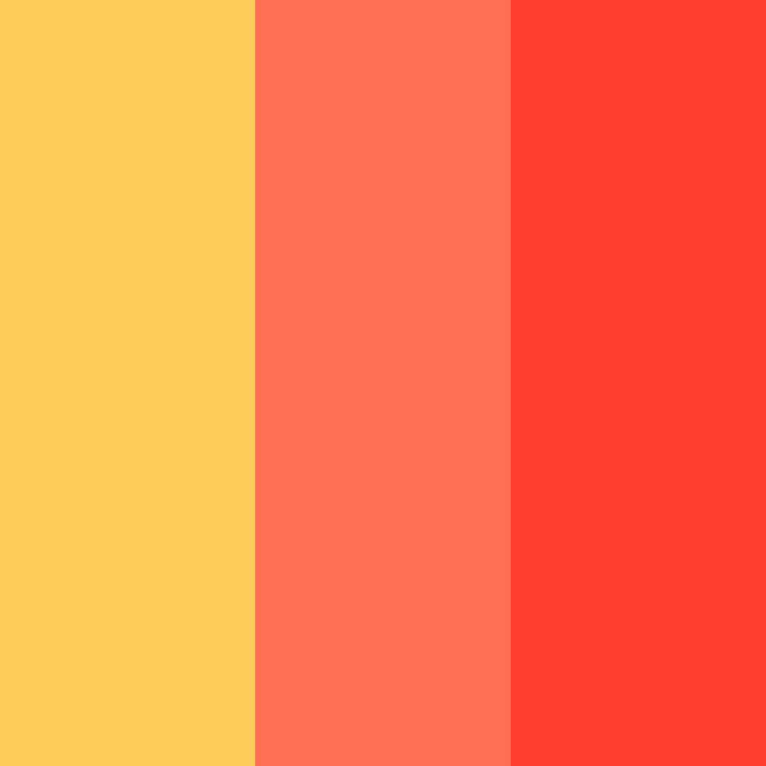 Download sunset serenade color palette PNG image (square)