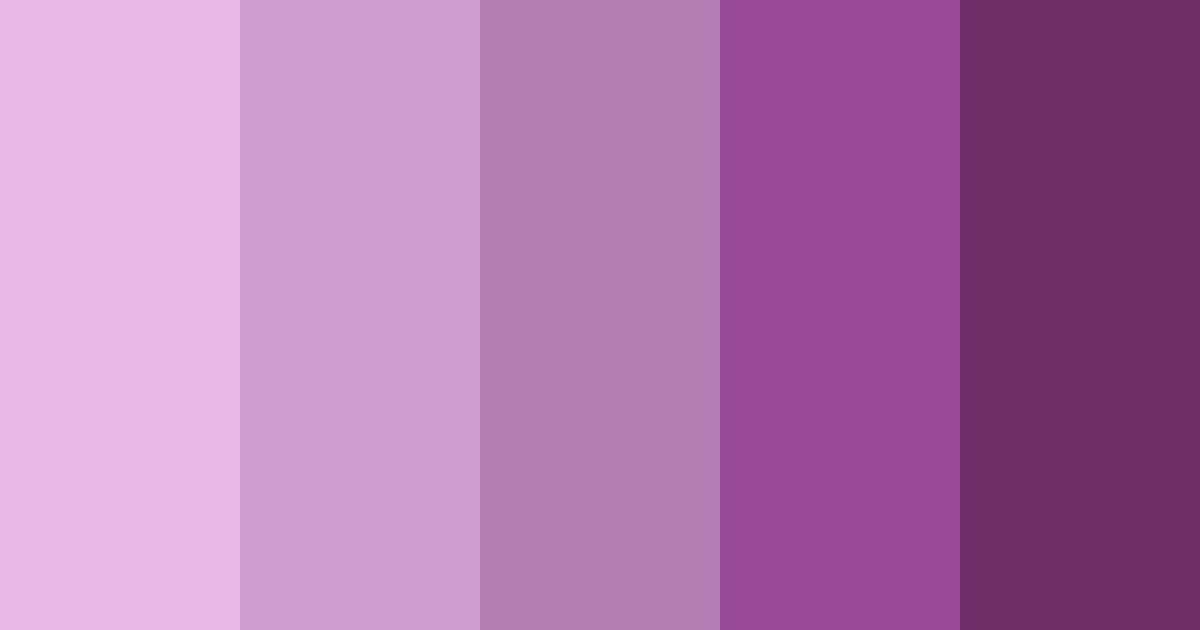 Download lavender dreams color palette PNG image (landscape)