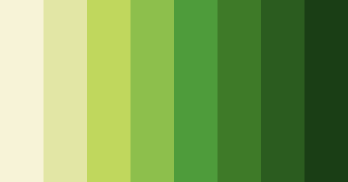 Download lush meadow harmony color palette PNG image (landscape)