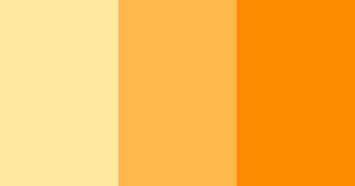 Download sunny citrus burst color palette PNG image (landscape)