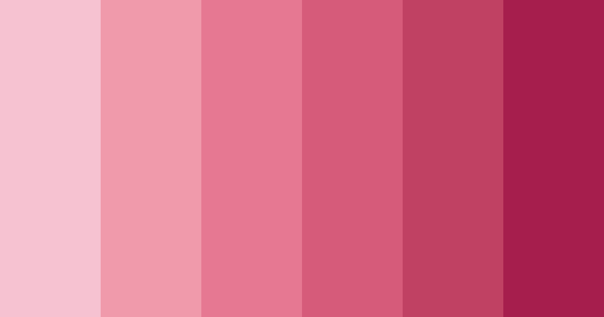 Download blush bouquet color palette PNG image (landscape)