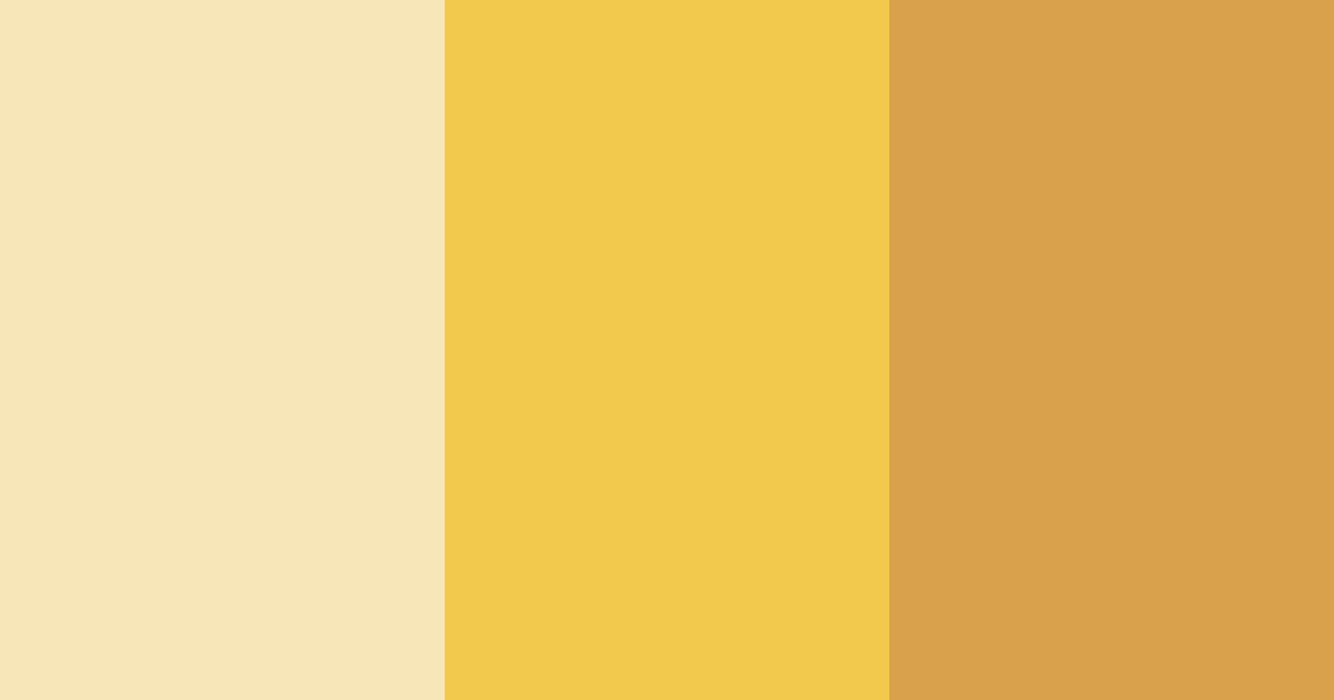 Download golden harvest color palette PNG image (landscape)