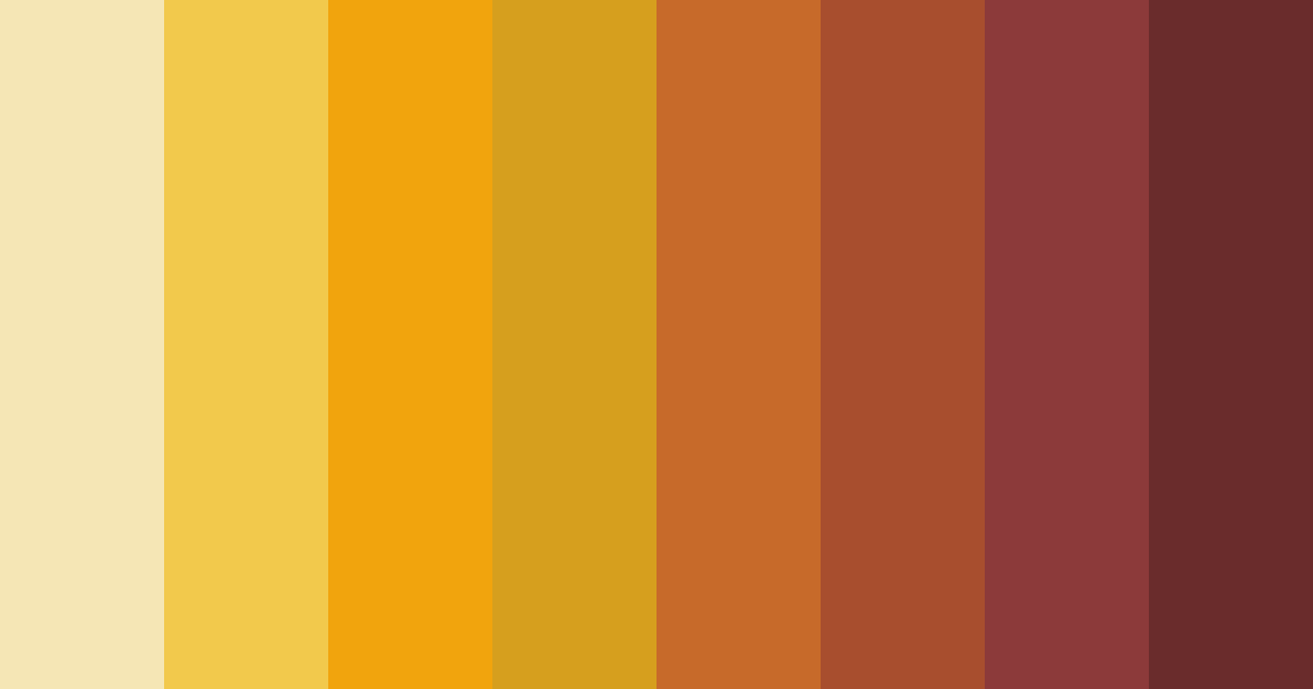 Download hungry yellow color palette PNG image (landscape)