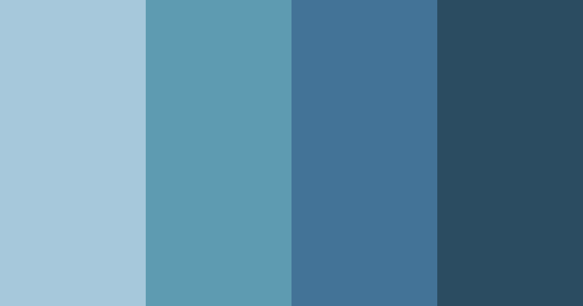 Download oceanic reverie color palette PNG image (landscape)