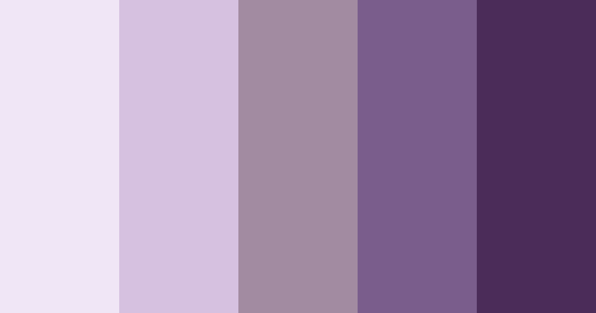 Download purple utopia color palette PNG image (landscape)