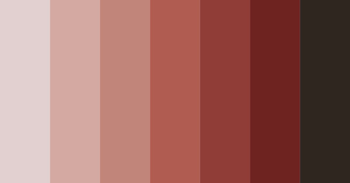 Download dark red color palette PNG image (landscape)