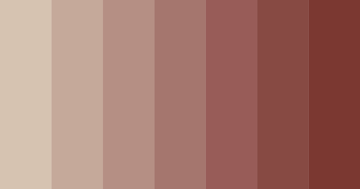 Download rustic embertones color palette PNG image (landscape)