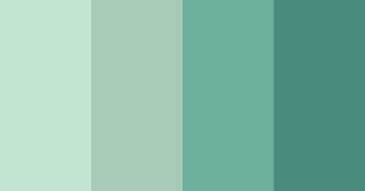 Download serene oasis color palette PNG image (landscape)